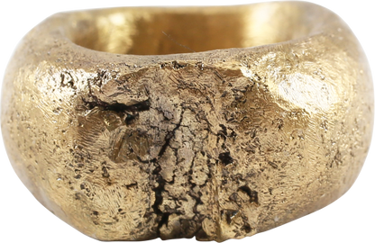 MASSIVE ASHANTI RING C.1900, ex: Sir Cecil Armitage Collection - Fagan Arms