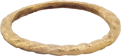 VIKING ROPED OR TWIST WEDDING RING, C.866-1067 AD, SIZE 9 ½ - Royalty Rings