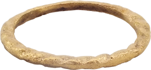 VIKING ROPED OR TWIST WEDDING RING, C.866-1067 AD, SIZE 9 1/2 - Picardi Jewelry