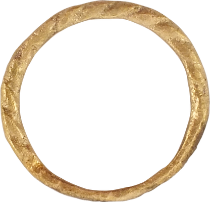 VIKING ROPED OR TWIST WEDDING RING, C.866-1067 AD, SIZE 9 ½ - Royalty Rings