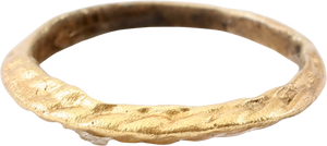 ANCIENT VIKING ROPED OR TWIST WEDDING RING, SIZE 9 3/4 - Fagan Arms