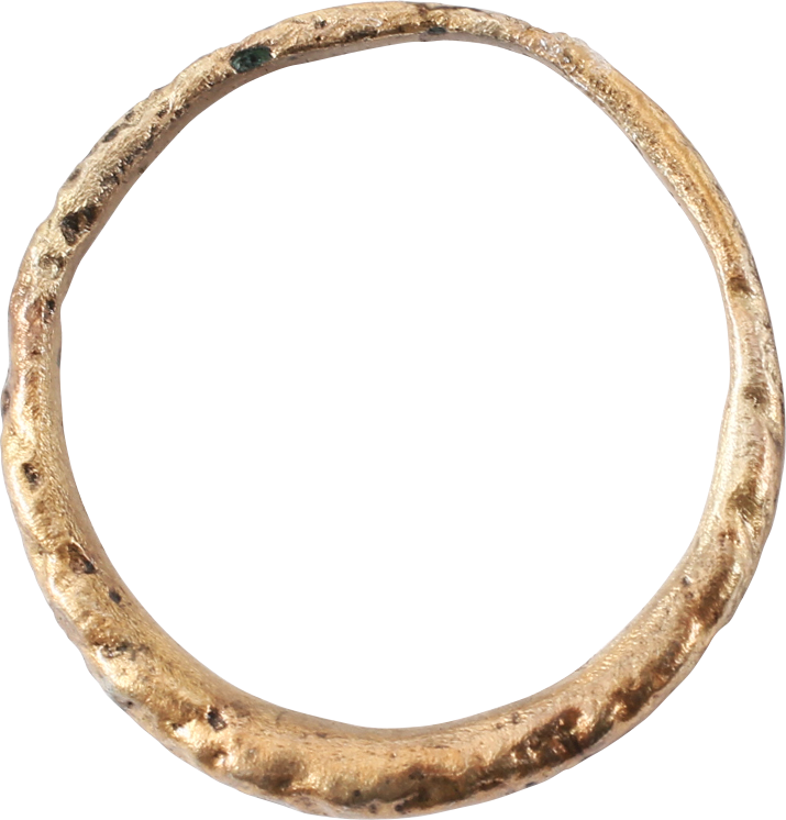VIKING ROPED OR TWIST WEDDING RING C.866-1067 AD, SIZE 9 1/2 - Royalty Rings