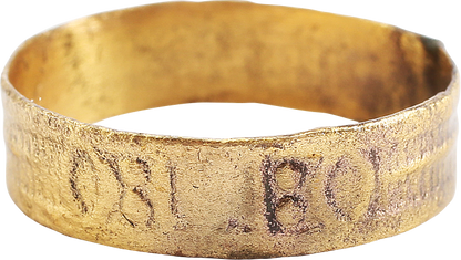 MEDIEVAL SORCERER’S RING, 8TH-11TH CENTURY, SIZE 9 - Fagan Arms