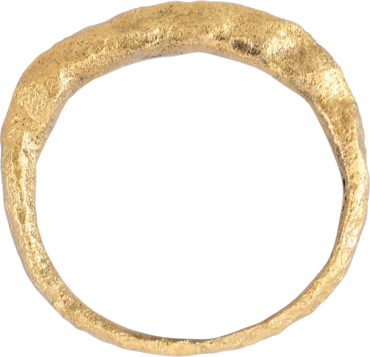 FINE VIKING ROPED OR TWIST WEDDING RING, C.866-1067 AD, SIZE 8 ¾ - Royalty Rings