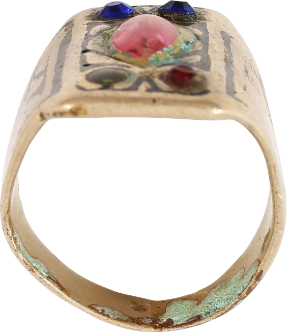 COSSACK WARRIOR'S RING, SIZE 9 1/2 - Picardi Jewelry