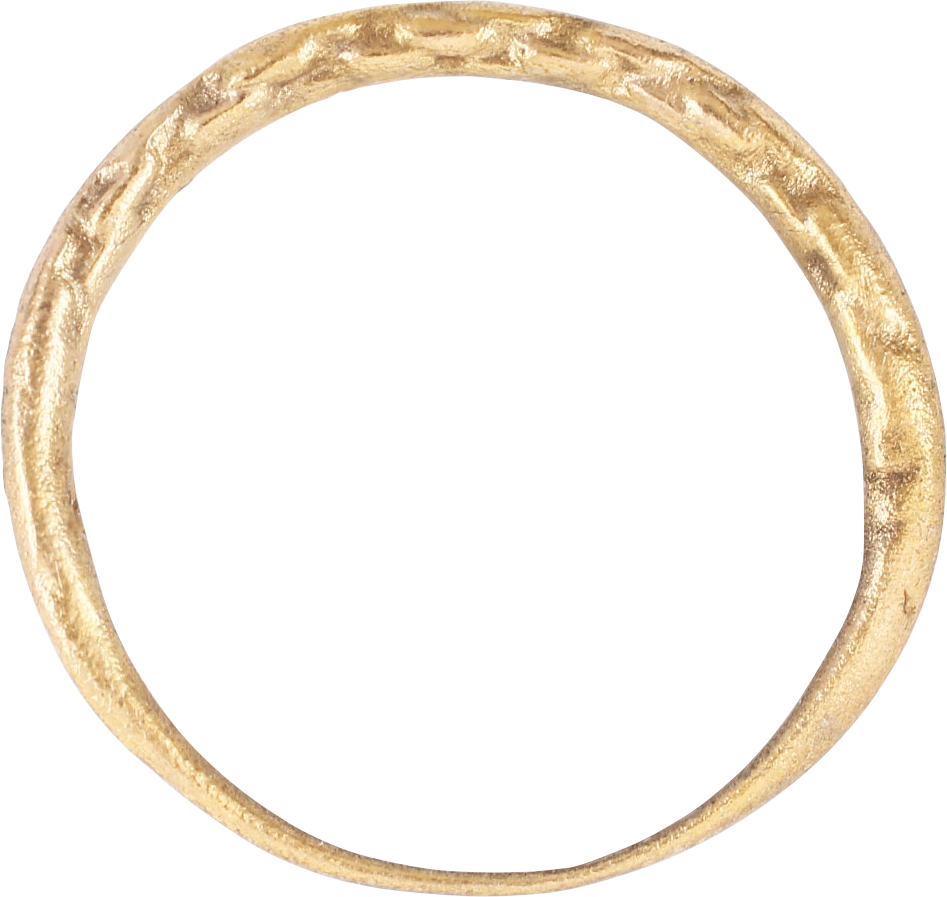 VIKING ROPED OR TWIST WEDDING RING, C.866-1067 AD, SIZE 9 3/4 - Royalty Rings