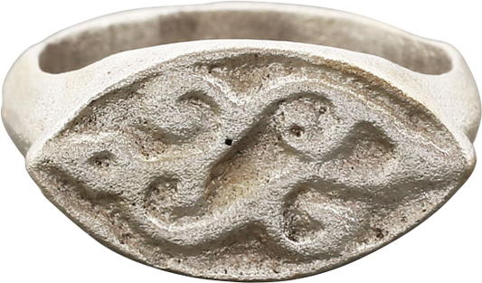 ROMAN EVIL EYE RING 3RD-5TH CENTURY AD 7 ½ - Fagan Arms