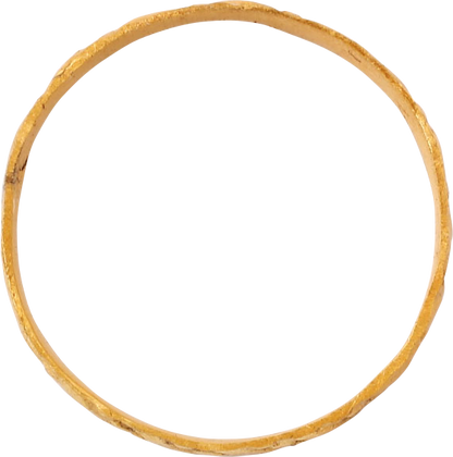 MEDIEVAL EUROPEAN WEDDING RING, 15TH CENTURY, SIZE 12 1/4 - Royalty Rings