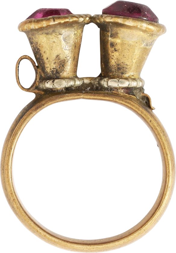 EASTERN EUROPEAN GYPSY RING, SIZE 8 ½ - Fagan Arms