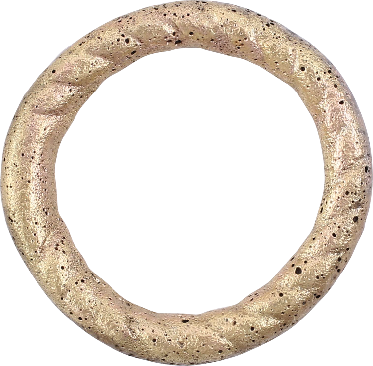 FINE VIKING ROPED OR TWIST WEDDING RING, C.866-1067 AD, SIZE 4 - Royalty Rings