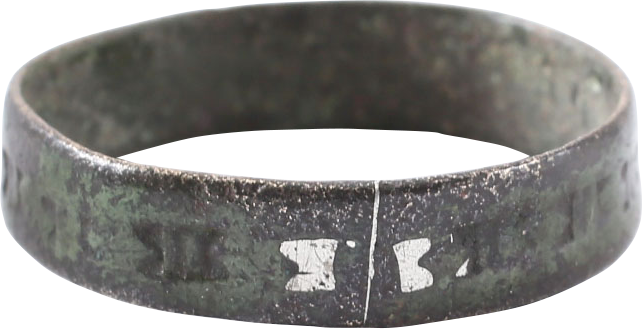 MEDIEVAL SORCERER’S RING C.500-800AD, SIZE 8 ¾ - Fagan Arms