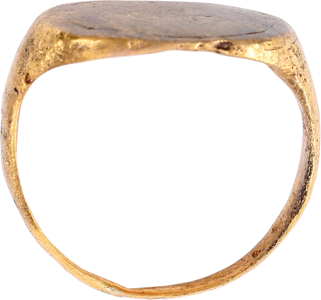 LATE ROMAN/MEDIEVAL RING, 7th-11th CENTURY AD, SIZE 9 - Royalty Rings