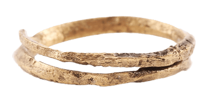 VIKING COIL RING, 9TH-10TH CENTURY AD, SIZE 10 1/4 - Picardi Jewelry
