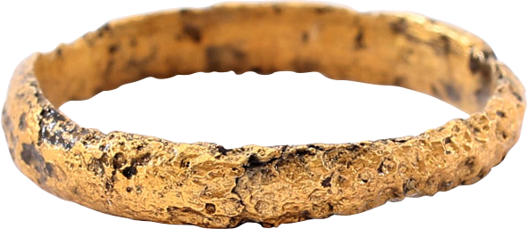 ANCIENT VIKING WEDDING RING, SIZE 9 - Royalty Rings