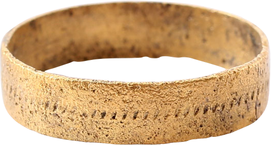 ANCIENT VIKING WEDDING RING, SIZE 7 1/2 - Royalty Rings