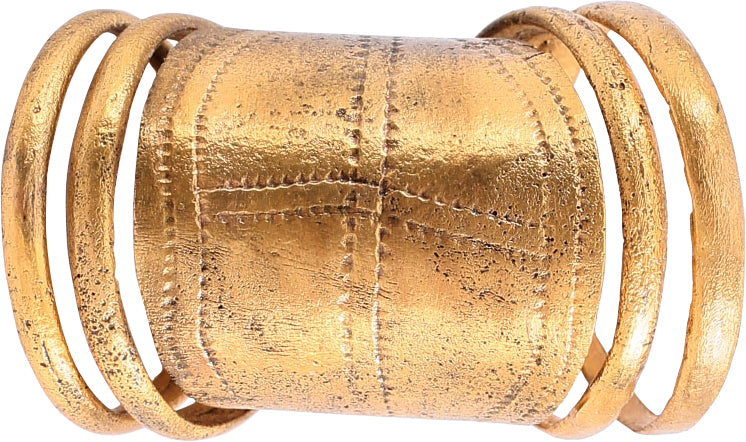 SUPERB VIKING COIL RING, 10TH-11TH CENTURY AD, SIZE 9 - 9 1/4 - Fagan Arms