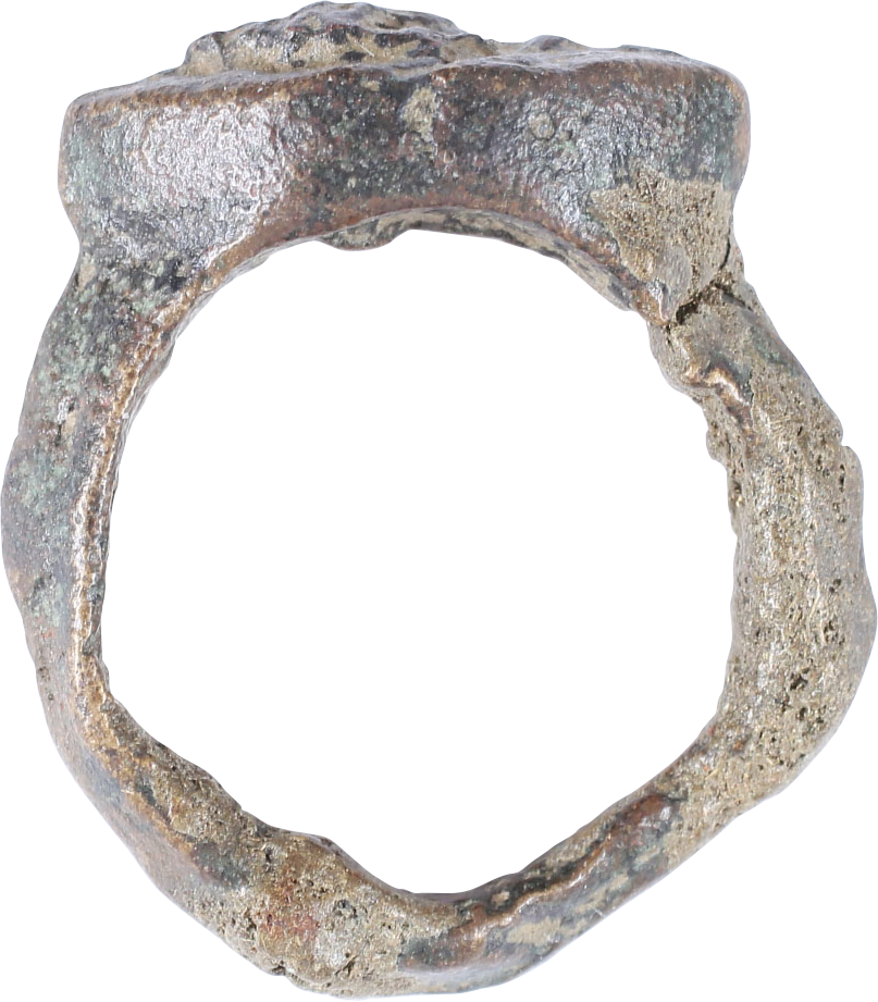 ROMAN MAN’S RING, UNFINISHED, 2ND-3RD CENTURY AD, SIZE 9 - Royalty Rings