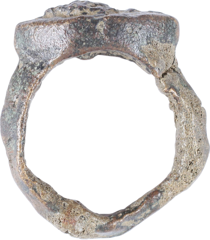 ROMAN MAN’S RING, UNFINISHED, 2ND-3RD CENTURY AD, SIZE 9 - Royalty Rings