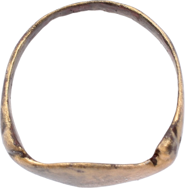 EUROPEAN BETROTHAL RING 9TH-12TH CENTURY, SIZE 9 1/2 - Royalty Rings