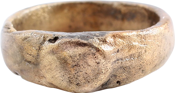 MEDIEVAL EUROPEAN WOMAN 'S RING, SIZE 2 3/4 - Royalty Rings