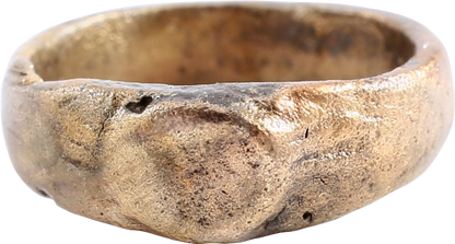 MEDIEVAL EUROPEAN WOMAN 'S RING, SIZE 2 3/4 - Royalty Rings