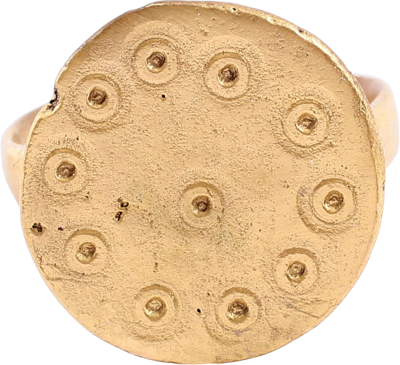 ENGLISH MAN'S RING C.7TH-10TH C. AD, SIZE 7 1/2 - Royalty Rings