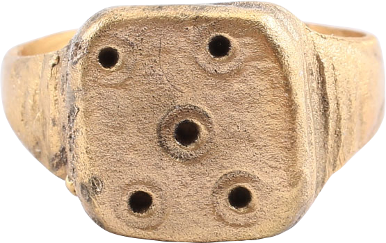 ENGLISH MAN'S RING C.7TH-10TH C.AD, SIZE 7 1/2 - Royalty Rings