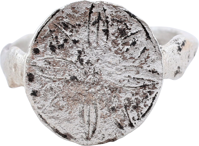 LATE MEDIEVAL EUROPEAN RING SIZE 10 1/2 - Royalty Rings