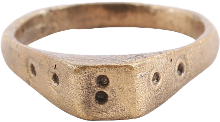 EUROPEAN NOBLE WOMAN’S RING, C.1300, SIZE 4 1/2 - Royalty Rings