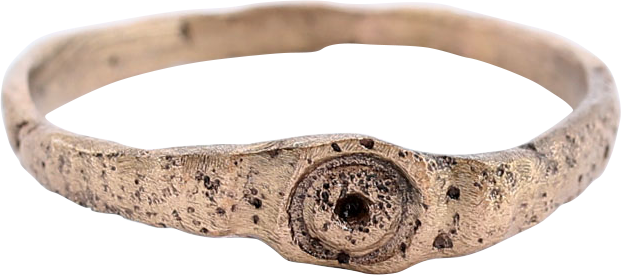 ROMAN EVIL EYE RING, 1ST-3RD C. AD, SIZE 9 - Royalty Rings