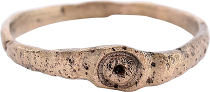 ROMAN EVIL EYE RING, 1ST-3RD C. AD, SIZE 9 - Royalty Rings