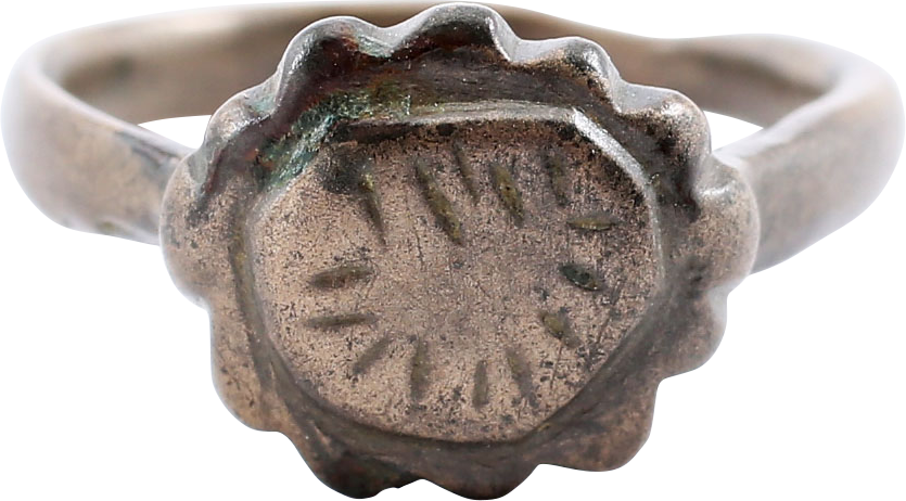 MEDIEVAL “BLESSING” RING, 10TH-16TH CENTURY AD, SIZE 3 ½ - Royalty Rings
