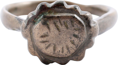 MEDIEVAL “BLESSING” RING, 10TH-16TH CENTURY AD, SIZE 3 ½ - Royalty Rings