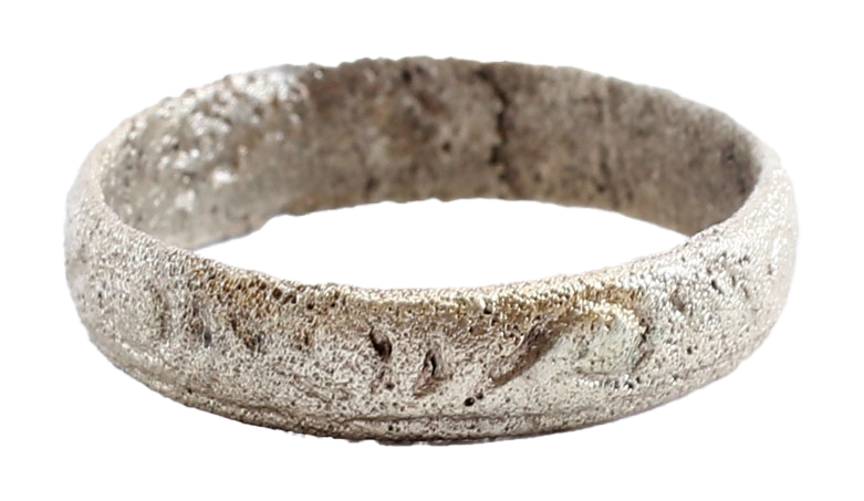 EUROPEAN WEDDING RING, 17TH-18TH CENTURY, DUTCH, SIZE 6