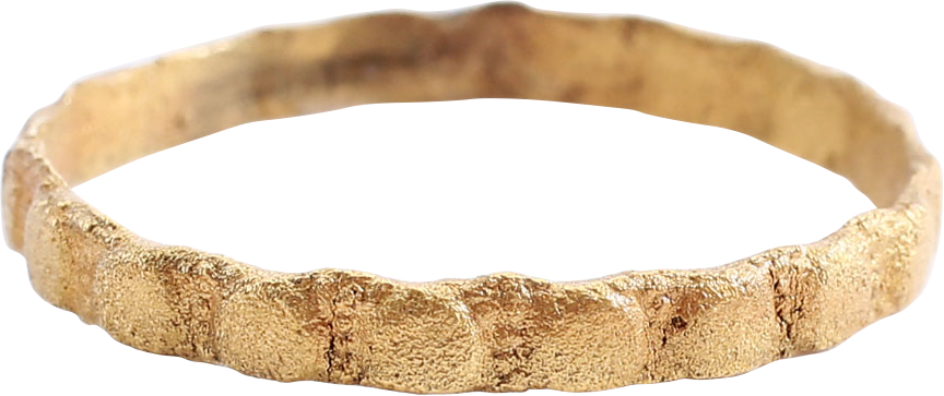 UNIQUE VIKING WEDDING RING C.900-1050 AD, SIZE 9 ¾ - Royalty Rings