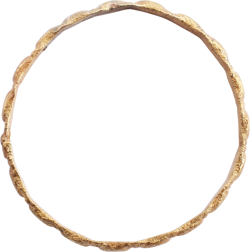 UNIQUE VIKING WEDDING RING C.900-1050 AD, SIZE 9 ¾ - Royalty Rings