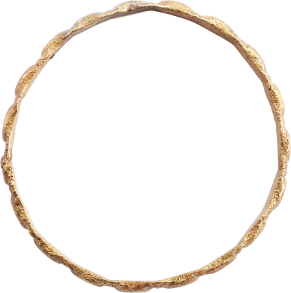 UNIQUE VIKING WEDDING RING C.900-1050 AD, SIZE 9 ¾ - Royalty Rings