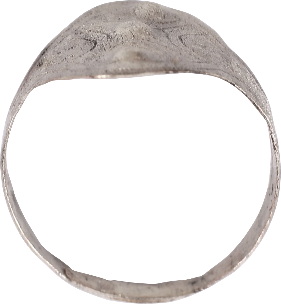 RARE VIKING SHIELD RING C. 9TH-10TH CENTURY, SIZE 9 - Royalty Rings