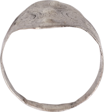 RARE VIKING SHIELD RING C. 9TH-10TH CENTURY, SIZE 9 - Royalty Rings