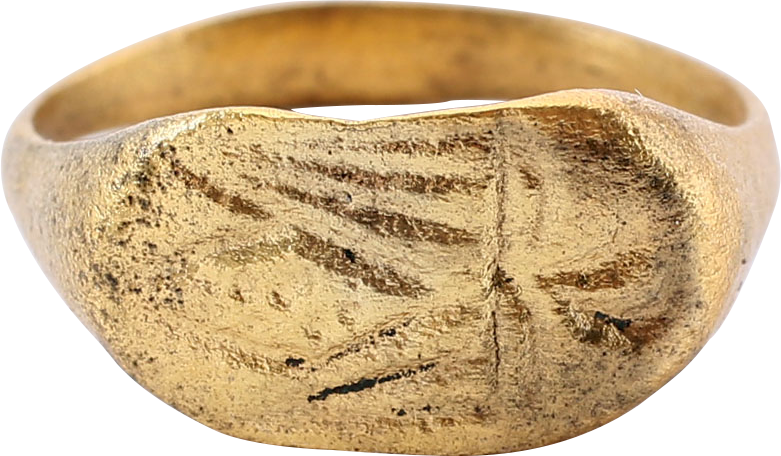 FINE MEDIEVAL EAGLE RING 10TH-15TH CENTURY AD, SIZE 9 ¼ - Royalty Rings