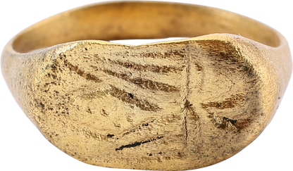 FINE MEDIEVAL EAGLE RING 10TH-15TH CENTURY AD, SIZE 9 ¼ - Royalty Rings