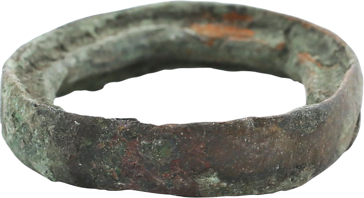 ANCIENT VIKING WEDDING RING C.850-1050 AD, SIZE 9 - Royalty Rings