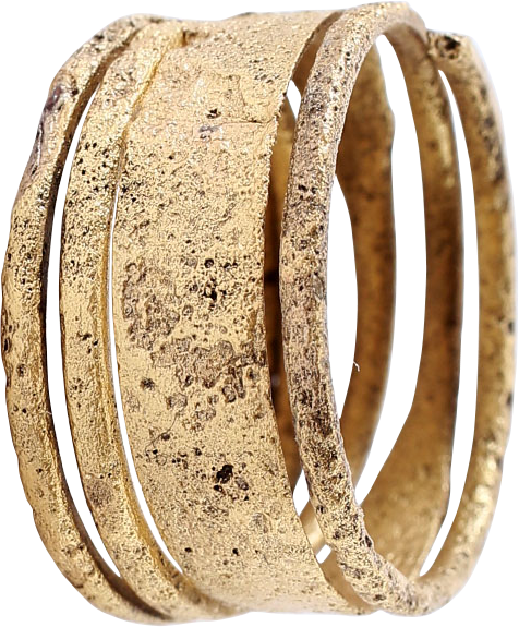 VIKING COIL RING, 10TH-11TH CENTURY AD, SIZE 8 3/4 - Royalty Rings