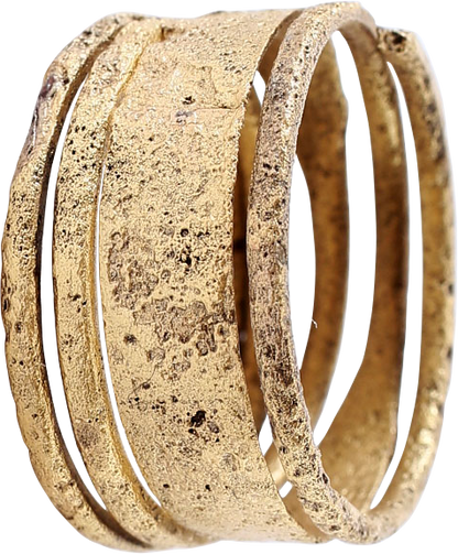 VIKING COIL RING, 10TH-11TH CENTURY AD, SIZE 8 3/4 - Royalty Rings