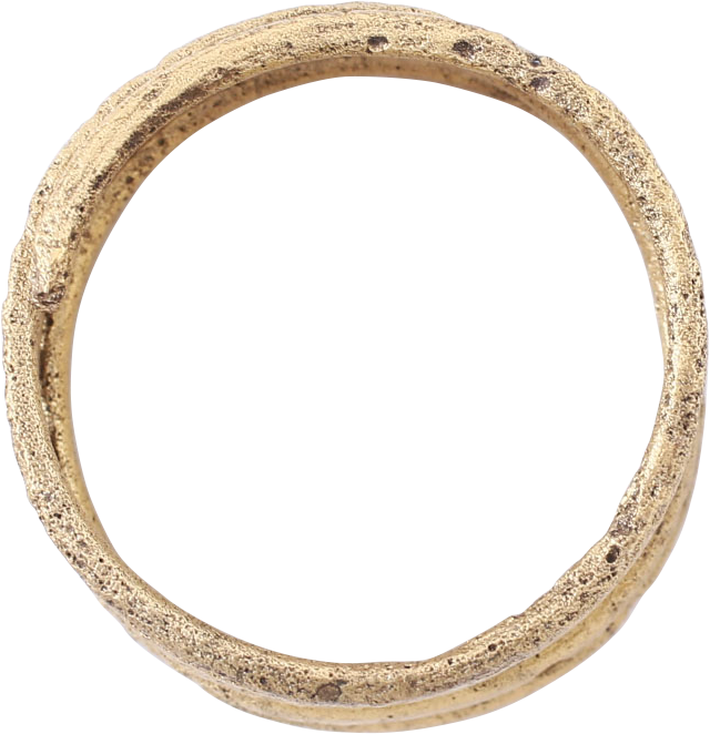 VIKING COIL RING, 10TH-11TH CENTURY AD, SIZE 8 3/4 - Royalty Rings