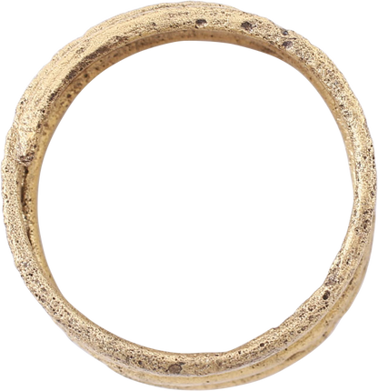 VIKING COIL RING, 10TH-11TH CENTURY AD, SIZE 8 3/4 - Royalty Rings