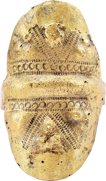VIKING SHIELD RING, C.9TH-10TH CENTURY, SIZE 10 - Royalty Rings