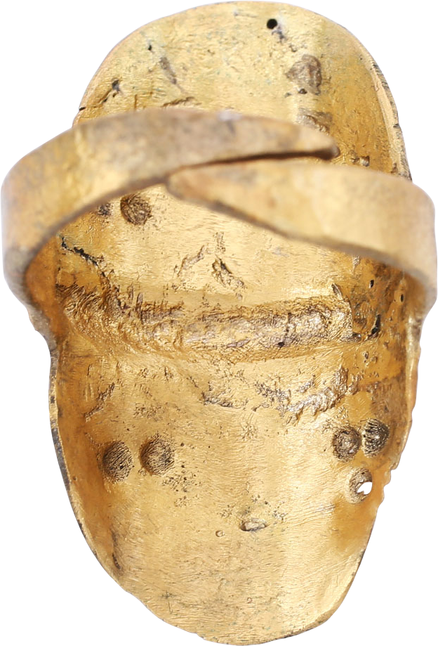 VIKING SHIELD RING, C.9TH-10TH CENTURY, SIZE 10 - Royalty Rings