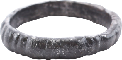 RARE VARIATION VIKING WEDDING RING, 900-1050 AD, SIZE 8 ¼