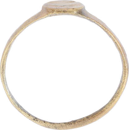 MEDIEVAL ENGLISH RING, 6th-12th CENTURY, SIZE 9 1/2 - Royalty Rings